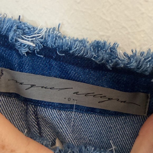 NEW RAQUEL ALLEGRA aurora midi skirt in indigo denim - Picture 6 of 7